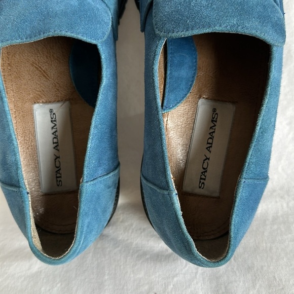 Stacy Adams blue suede shoes, size 10.5M main image 9